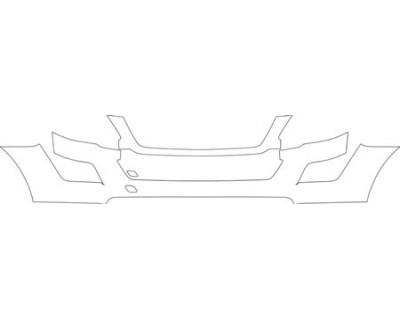 2012 MERCEDES-BENZ ML 350 BASE Bumper Kit