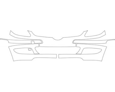 2007 MERCEDES-BENZ SLK 350 BASE Bumper Kit