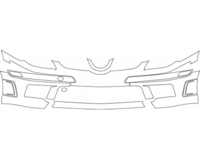 2011 MERCEDES-BENZ SLK 300 ROADSTER Bumper Kit