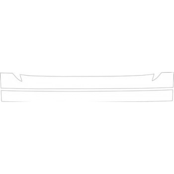 2000 MERCEDES-BENZ CL-CLASS BASE MODEL  Rear Bumper Deck Kit