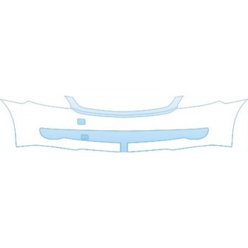PAINT PROTECTION KIT - 2010 MERCEDES-BENZ CL 600 BASE BUMPER KIT - PRECUT PPF CLEAR BRA WRAP