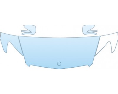 2009 MERCEDES-BENZ CL 63 AMG BASE Hood Fender Mirror Kit - PRECUT PPF CLEAR BRA WRAP