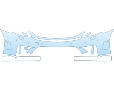 2010 MERCEDES-BENZ CL 65 AMG BASE Bumper With Washers And Sensors Kit