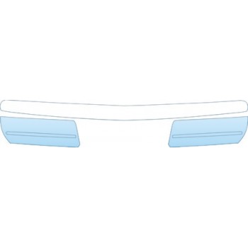 PAINT PROTECTION KIT - 2004 ACURA TL AERO PACKAGE GRILLE - PRECUT PPF CLEAR BRA WRAP
