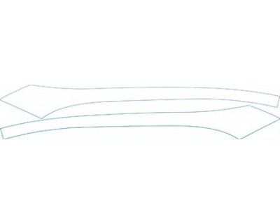 PAINT PROTECTION KIT - 2007 MERCEDES-BENZ R 320 CDI A-PILLARS KIT - PRECUT PPF CLEAR BRA WRAP