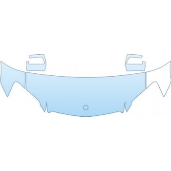 PAINT PROTECTION KIT - 2009 MERCEDES-BENZ GL 450 HOOD FENDER MIRROR KIT - PRECUT PPF CLEAR BRA WRAP