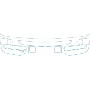 PAINT PROTECTION KIT - 2002 MINI COOPER HARDTOP BUMPER KIT - PRECUT PPF CLEAR BRA WRAP