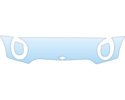 PAINT PROTECTION KIT - 2004 MINI COOPER HARDTOP HOOD AND MIRROR KIT - PRECUT PPF CLEAR BRA WRAP