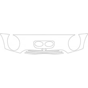 2002 MINI COOPER S CONVERTIBLE  Hood Mirror And Grille Kit