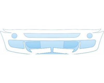 PAINT PROTECTION KIT - 2006 MINI COOPER CONVERTIBLE S BUMPER (AERO PKG) KIT - PRECUT PPF CLEAR BRA WRAP