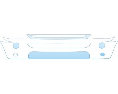 PAINT PROTECTION KIT - 2006 MINI COOPER CONVERTIBLE S BUMPER KIT - PRECUT PPF CLEAR BRA WRAP