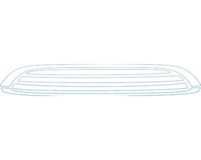 PAINT PROTECTION KIT - 2013 MINI COOPER CLUBMAN BASE GRILLE KIT - PRECUT PPF CLEAR BRA WRAP