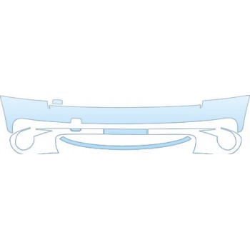 PAINT PROTECTION KIT - 2007 MINI COOPER S HARDTOP BUMPER KIT - PRECUT PPF CLEAR BRA WRAP