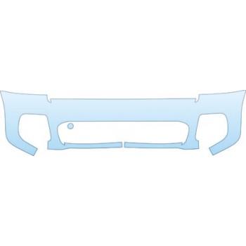 PAINT PROTECTION KIT - 2007 MINI COOPER HARDTOP S BUMPER FOR AERO PACKAGE KIT - PRECUT PPF CLEAR BRA WRAP
