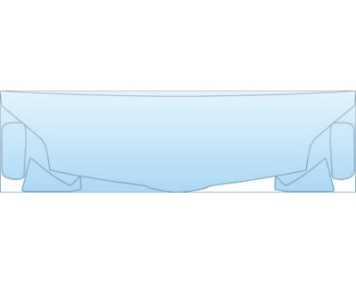 2007 MITSUBISHI GALANT RALLIART  Hood Fender Mirror(18 Inch) Kit - PRECUT PPF CLEAR BRA WRAP