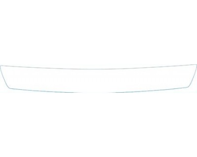 PAINT PROTECTION KIT - 2004 MITSUBISHI GALANT BASE MODEL REAR BUMPER DECK KIT - PRECUT PPF CLEAR BRA WRAP