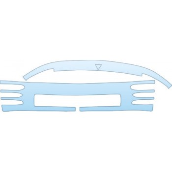 PAINT PROTECTION KIT - 2003 MITSUBISHI ECLIPSE BUMPER KIT - PRECUT PPF CLEAR BRA WRAP