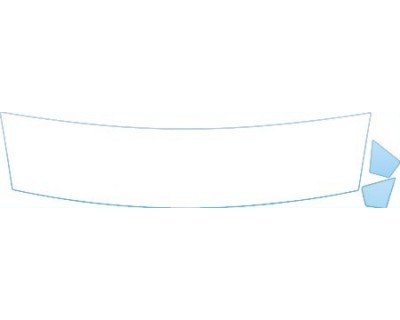 PAINT PROTECTION KIT - 2000 MITSUBISHI ECLIPSE HOOD FENDER AND MIRROR KIT - PRECUT PPF CLEAR BRA WRAP