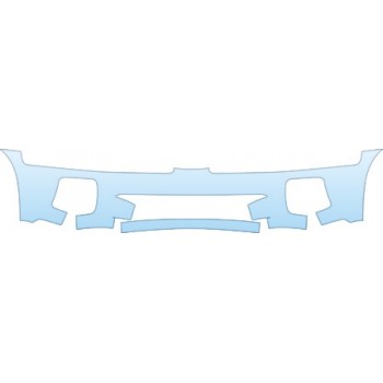 PAINT PROTECTION KIT - 2004 MITSUBISHI ENDEAVOR BUMPER KIT - PRECUT PPF CLEAR BRA WRAP