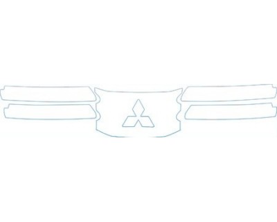 Precut PPF Kit – Clear Bra Paint Protection Film PAINT PROTECTION KIT - 2004 MITSUBISHI ENDEAVOR GRILLE - PRECUT PPF CLEAR BRA WRAP