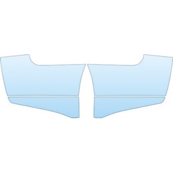 2007 MITSUBISHI ENDEAVOR LS  Splash Kit - PRECUT PPF CLEAR BRA WRAP