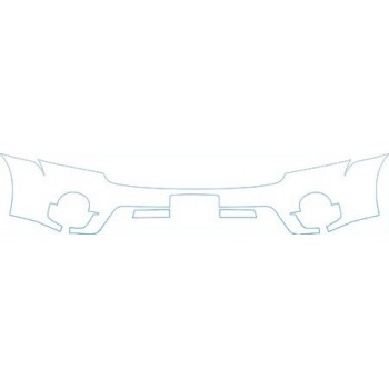 2011 MITSUBISHI ENDEAVOR LS  Upper Bumper (plate Cut Out) Kit