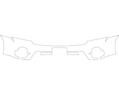 2006 MITSUBISHI ENDEAVOR LIMITED  Upper Bumper (plate Cut Out) Kit