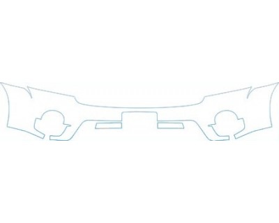 2011 MITSUBISHI ENDEAVOR SE  Upper Bumper (plate Cut Out) Kit