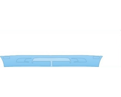 PAINT PROTECTION KIT - 2002 MITSUBISHI LANCER BUMPER- LOWER - PRECUT PPF CLEAR BRA WRAP