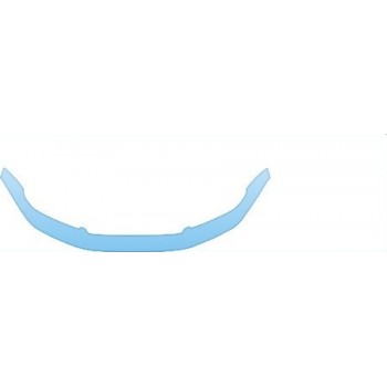 PAINT PROTECTION KIT - 2002 MITSUBISHI LANCER BUMPER- UPPER - PRECUT PPF CLEAR BRA WRAP