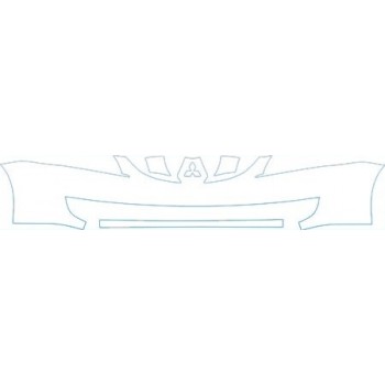 Precut PPF Kit – Clear Bra Paint Protection Film PAINT PROTECTION KIT - 2004 MITSUBISHI LANCER BUMPER - PRECUT PPF CLEAR BRA WRAP