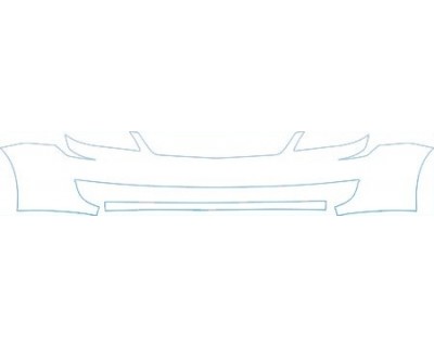PAINT PROTECTION KIT - 2006 MITSUBISHI LANCER BASE BUMPER KIT - PRECUT PPF CLEAR BRA WRAP