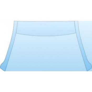 PAINT PROTECTION KIT - 2008 MITSUBISHI LANCER EVOLUTION GSR ROOF A-PILLAR KIT - PRECUT PPF CLEAR BRA WRAP