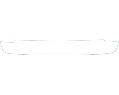 PAINT PROTECTION KIT - 2006 MITSUBISHI LANCER EVOLUTION RALLIART REAR BUMPER DECK KIT - PRECUT PPF CLEAR BRA WRAP
