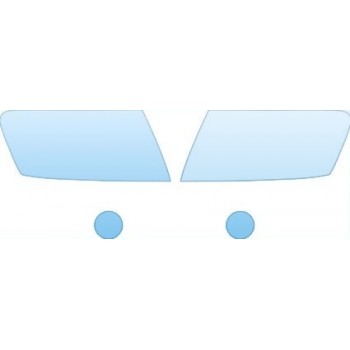 2004 MITSUBISHI MONTERO  Headlights Fog Lights Kit - PRECUT PPF CLEAR BRA WRAP