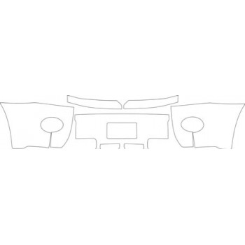 2009 MITSUBISHI RAIDER EXTENDED CAB XLS Bumper (plate Cut Out) Kit