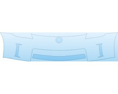 PAINT PROTECTION KIT - 2009 NISSAN 350Z GRAND TOURING BUMPER KIT - PRECUT PPF CLEAR BRA WRAP