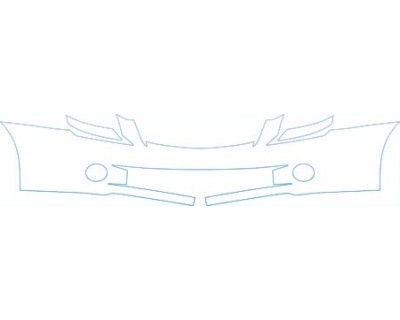 PAINT PROTECTION KIT - 2006 NISSAN ALTIMA BASE BUMPER KIT - PRECUT PPF CLEAR BRA WRAP