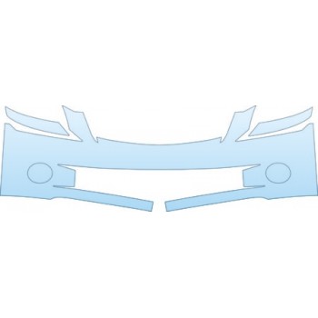 PAINT PROTECTION KIT - 2006 NISSAN ALTIMA BASE BUMPER KIT - PRECUT PPF CLEAR BRA WRAP