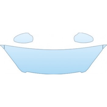 2005 NISSAN ALTIMA SE-R  Hood Fender Mirror Kit - PRECUT PPF CLEAR BRA WRAP