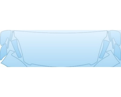 2007 NISSAN ALTIMA S SEDAN Hood Fender Mirror Kit - PRECUT PPF CLEAR BRA WRAP