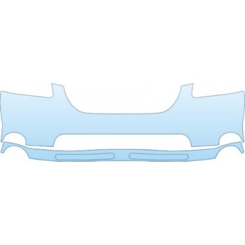 Precut PPF Kit – Clear Bra Paint Protection Film PAINT PROTECTION KIT - 2001 NISSAN MAXIMA BUMPER - PRECUT PPF CLEAR BRA WRAP