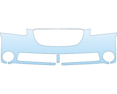 PAINT PROTECTION KIT - 2002 NISSAN MAXIMA BUMPER KIT - PRECUT PPF CLEAR BRA WRAP