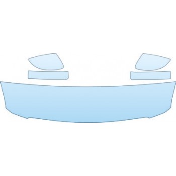 2005 NISSAN MAXIMA XE  Hood Mirror Kit - PRECUT PPF CLEAR BRA WRAP