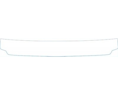 PAINT PROTECTION KIT - 2005 NISSAN MAXIMA XE REAR BUMPER DECK KIT - PRECUT PPF CLEAR BRA WRAP