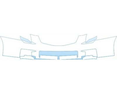 PAINT PROTECTION KIT - 2007 NISSAN MAXIMA XE BUMPER KIT - PRECUT PPF CLEAR BRA WRAP