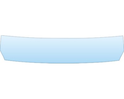 PAINT PROTECTION KIT - 2007 NISSAN MAXIMA XE REAR BUMPER DECK KIT - PRECUT PPF CLEAR BRA WRAP