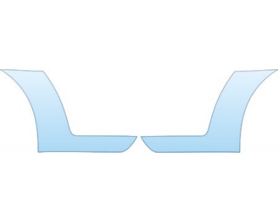 2007 NISSAN MAXIMA XE  Splash Kit - PRECUT PPF CLEAR BRA WRAP