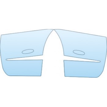 2004 BENTLEY CONTINENTAL GT  Splash Kit (behind rear wheels) - PRECUT PPF CLEAR BRA WRAP
