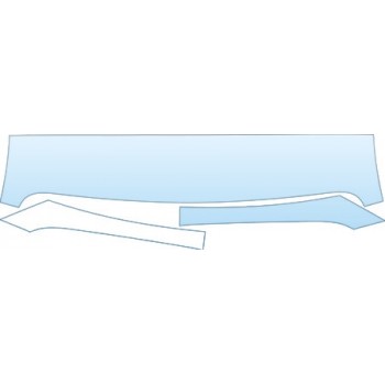 PAINT PROTECTION KIT - 2004 BENTLEY CONTINENTAL GT ROOF A-PILLARS KIT - PRECUT PPF CLEAR BRA WRAP